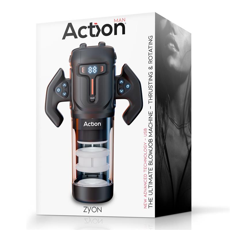 Zyon Masturbador Automático Avanzado con Up and Down y Rotación - Imagen 3