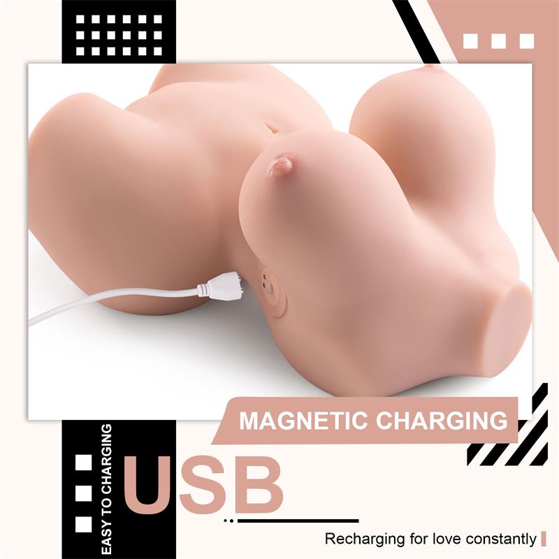 Delilah Mini Torso con Vibración 4.7 kg - Imagen 3