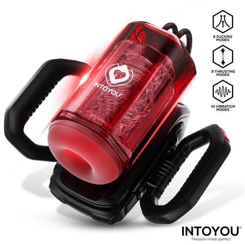 Vexor 3 in 1 Masturbador Masculino Succion, Empuje y Vibración USB-C - Imagen 4